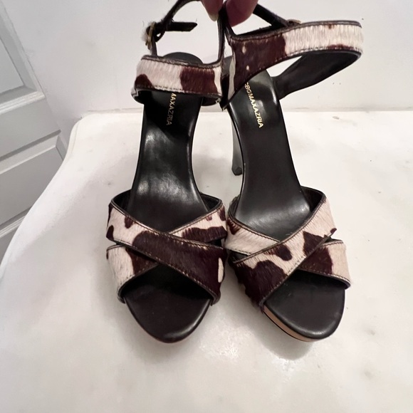 BCBG cow hide wedge heels - Picture 2 of 4